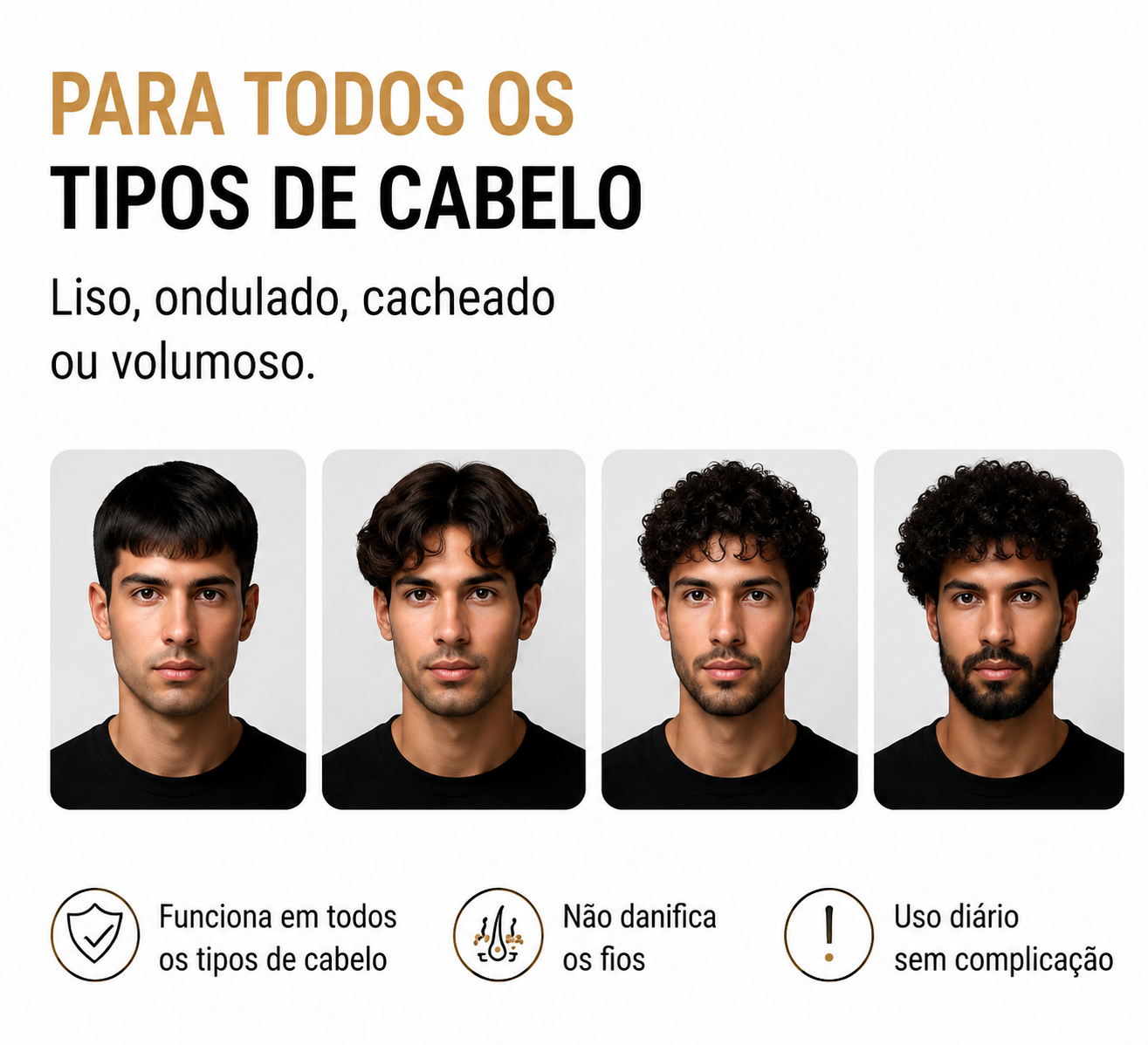 Pente Modelador Styler Express™ - 2 em 1 para Cabelo e Barba