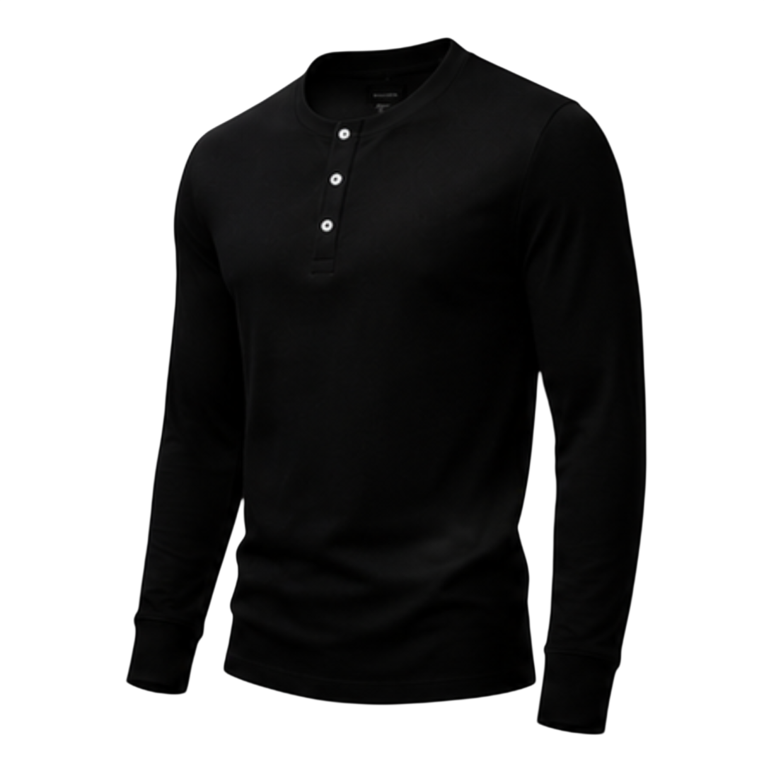 Camisa Básica de Manga Longa Essencial Horizonte™